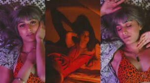 Erica Fernandes shares sensuous video from couch, looks sizzling while grooving to Manike Mage Hithe