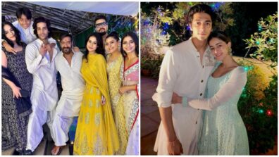 Family Diwali: Nysa Devgn celebrates with Kajol-Ajay Devgn, Ananya Panday poses with Chunky Panday, Bhavana Panday and others