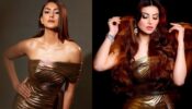 Fashion Battle: Urvashi Rautela Or Mrunal Thakur; Who Is An Ultimate Queen In Liquid Gold Metallic Pleated Dress?