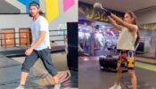 Fitness Motivation: Siddharth Nigam performs high-octane back flip at gym, Anushka Sen works hard on core muscles