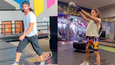 Fitness Motivation: Siddharth Nigam performs high-octane back flip at gym, Anushka Sen works hard on core muscles