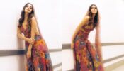 Floral Dream: Rhea Chakraborty exudes glam in this maxi dress, see pics