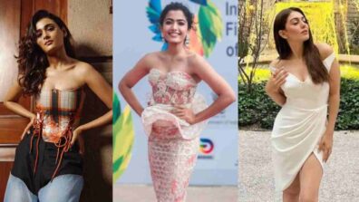 From Rashmika Mandanna, Hansika Motwani To Shalini Pandey, South Indian Divas Slew In Corset Dresses