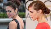 Gal Gadot, Scarlett Johansson, And Emma Watson Inspired Sleek Low Hair Bun For Your Function