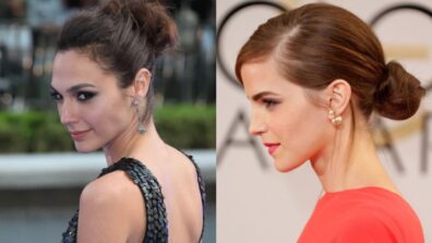 Gal Gadot, Scarlett Johansson, And Emma Watson Inspired Sleek Low Hair Bun For Your Function