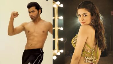 Game Of Sensuality: Avneet Kaur flaunts curvaceous midriff in golden shimmery plunging blouse, Siddharth Nigam goes ‘shirtless’