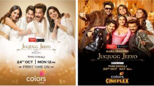 Gear up for a Diwali bonanza on COLORS Cineplex and COLORS with the Television Premiere of the family entertainer ‘Jugjugg Jeeyo’