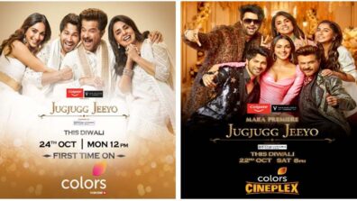 Gear up for a Diwali bonanza on COLORS Cineplex and COLORS with the Television Premiere of the family entertainer ‘Jugjugg Jeeyo’