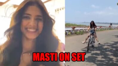 Goofing around: Malavika Mohanan shares unseen BTS video from sets, fans can’t keep calm