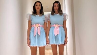 Halloween Special: Jessica Alba and her BFF turn Stanley Kubrick’s ‘The Shining’ twins