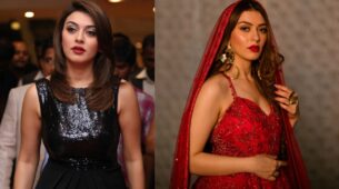 Hansika Motwani’s Matte Red Lipstick Suits Perfect With Her Every Attire