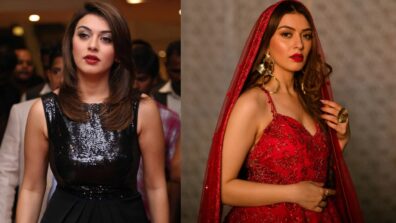 Hansika Motwani’s Matte Red Lipstick Suits Perfect With Her Every Attire