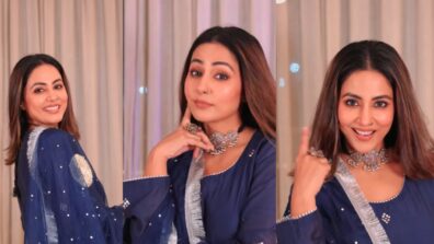 Punjabi Jachde: Hina Khan is all about playful vibes in blue salwar kameez, we love it