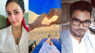Beach Romance Diaries: Hina Khan is enjoying cosy time with partner Rocky Jaiswal, see full video