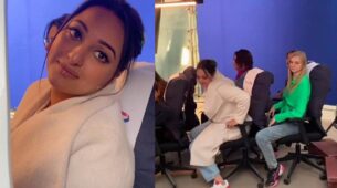 Huma Qureshi Shares A BTS Of Sonakshi Sinha From Upcoming Film Double XL