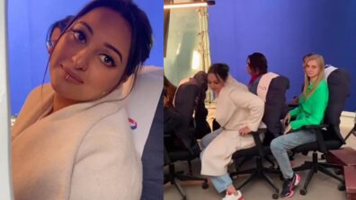 Huma Qureshi Shares A BTS Of Sonakshi Sinha From Upcoming Film Double XL