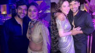 In Pics: Guru Randhawa gets cosy with Shehnaaz Gill, Sara Ali Khan, Varun Dhawan and others at his Diwali party