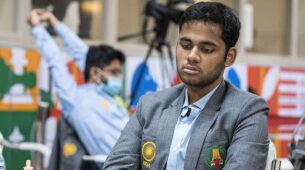 Indian Grandmaster Arjun Erigaisi stuns World champ Magnus Carlsen in aimchess rapid tournament