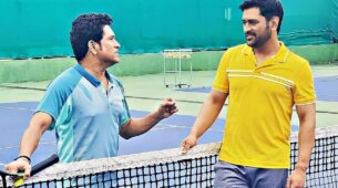 IWMBuzz Cricinfo: MS Dhoni and Sachin Tendulkar reunite for advertisement shoot, pics go viral all over internet
