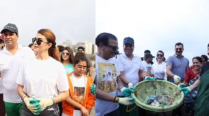 Jacqueline Fernandez heads for ‘beach clean-up’ in Versova, see inside pics