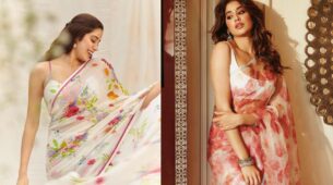 Janhvi Kapoor Coveted Saree Collection For This Festive Season