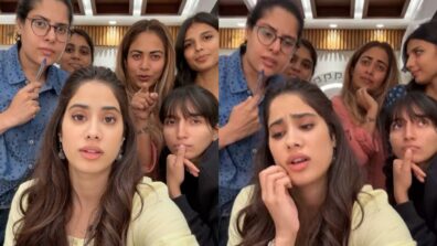 Janhvi Kapoor Makes A Fun Video With Her Team During Night Shoots