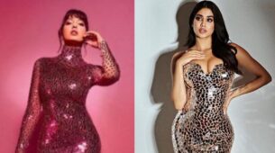 Janhvi Kapoor Or Nora Fatehi: Who Looked Ravishing In A Stone Embellished Gown?