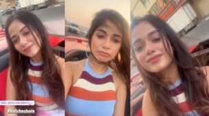 Jannat Zubair Rahmani enjoys long drive in luxurious, swanky vehicle in Dubai, see footage