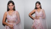 Jannat Zubair is floral dream in this sheer lehenga choli