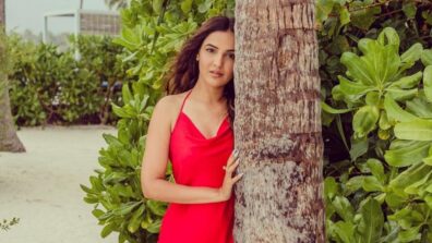 Jasmin Bhasin drops epic throwback snap in bold red dress from Maldives, Avika Gor feels the heat