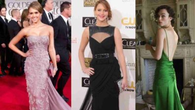 Jessica Alba, Jennifer Lawrence, Keira Knightley, And Others Embracing The Tail Gown Outfits