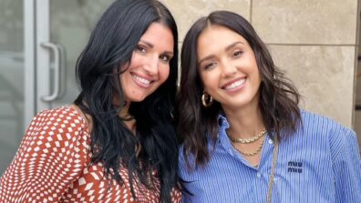 Jessica Alba Shares A Picture With Hairstylist Brittney Ryan While Creating Awareness Regarding Breast Cancer