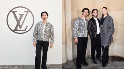 Joe Jonas Looks Dashing Posing Along Wifey Sophie Turner And Nicolas Ghesquière At The Louis Vuitton Show During Paris Fashion Week