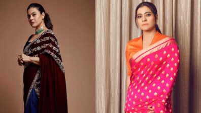 Kajol Is An Epitome Of Elegance In Sophisticated Sarees; See Pics