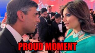 Kanika Kapoor indulges in a deep conversation with PM of Britain Rishi Sunak, check photos