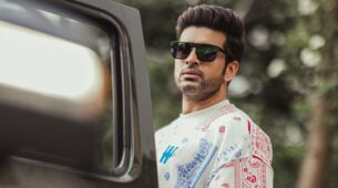 Karan Kundrra flaunts swagger denim jeans and T-shirt in luxury SUV, fans love it