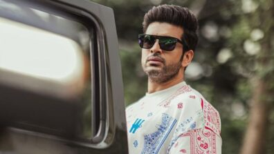 Karan Kundrra flaunts swagger denim jeans and T-shirt in luxury SUV, fans love it