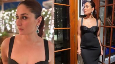 Kareena Kapoor Looks Hot In Black Bold Bodycon Outfit Setting The Internet On Fire