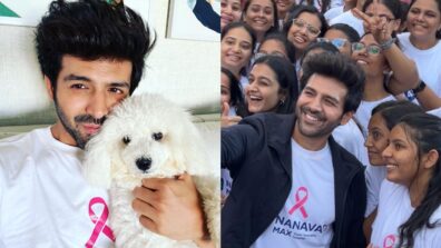 Kartik Aaryan Flags off the Cyclothon for Breast Cancer Awareness, fans love it