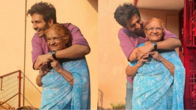 Kartik Aaryan showers love on Naani, Palak Tiwari loves it