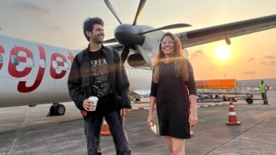 Kartik Aaryan Travels With His Best Travel Partner Giving Classy Pose