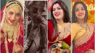 Karwachauth 2022: Bhojpuri actresses Monalisa, Rani Chatterjee, Amrapali Dubey and Nidhi Jha’s joyous celebration pics go viral