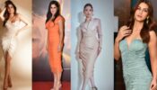 Katrina Kaif, Tamannaah Bhatia, Janhvi Kapoor, And Kriti Sanon Acing The Ruched Midi Dresses