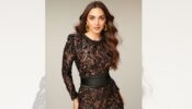 Kiara Advani Looks Fiery Hot In Black See-through Embroidered Jumpsuit With A Black Belt