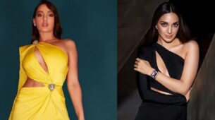 Kiara Advani Or Nora Fatehi: Who Is Oozing Hotness In A One-Shoulder Cut-Out Gown?