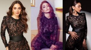 Kiara Advani, Rakul Preet Singh, And Hina Khan Rocking The See-Through Black Embroidered Jumpsuits In Different Styles