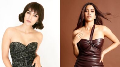 Kriti Sanon and Janhvi Kapoor take over internet by storm in sizzling snaps, we are going bananas