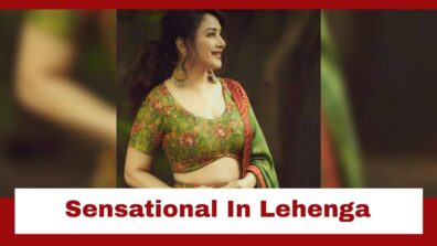 Madhuri Dixit Shows Her Class In Sensational Lehenga Style; Check Them