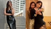 Malavika Mohanan Hourglass Figure In Black Bodycon Dress