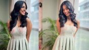 Malavika Mohanan Looks Cute In Grey Mini Dress, Giving Us Stylish Looks